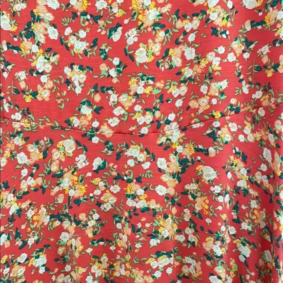 HEART HIPS - Floral Red Dress - NWOT - Picture 3 of 3
